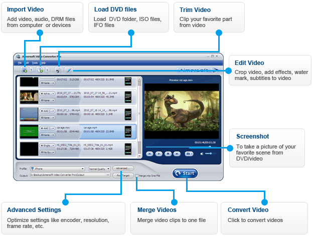 Video to MP4 Converter screenshot Video to MP4 Converter screenshot